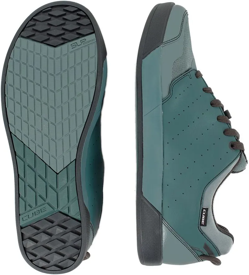 2019 Cube Maze Gravity Flat Shoe in Green-4